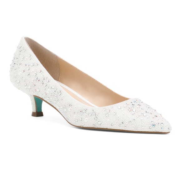 Betsey Johnson Scout Kitten Heel Pumps - Picture 1 of 14